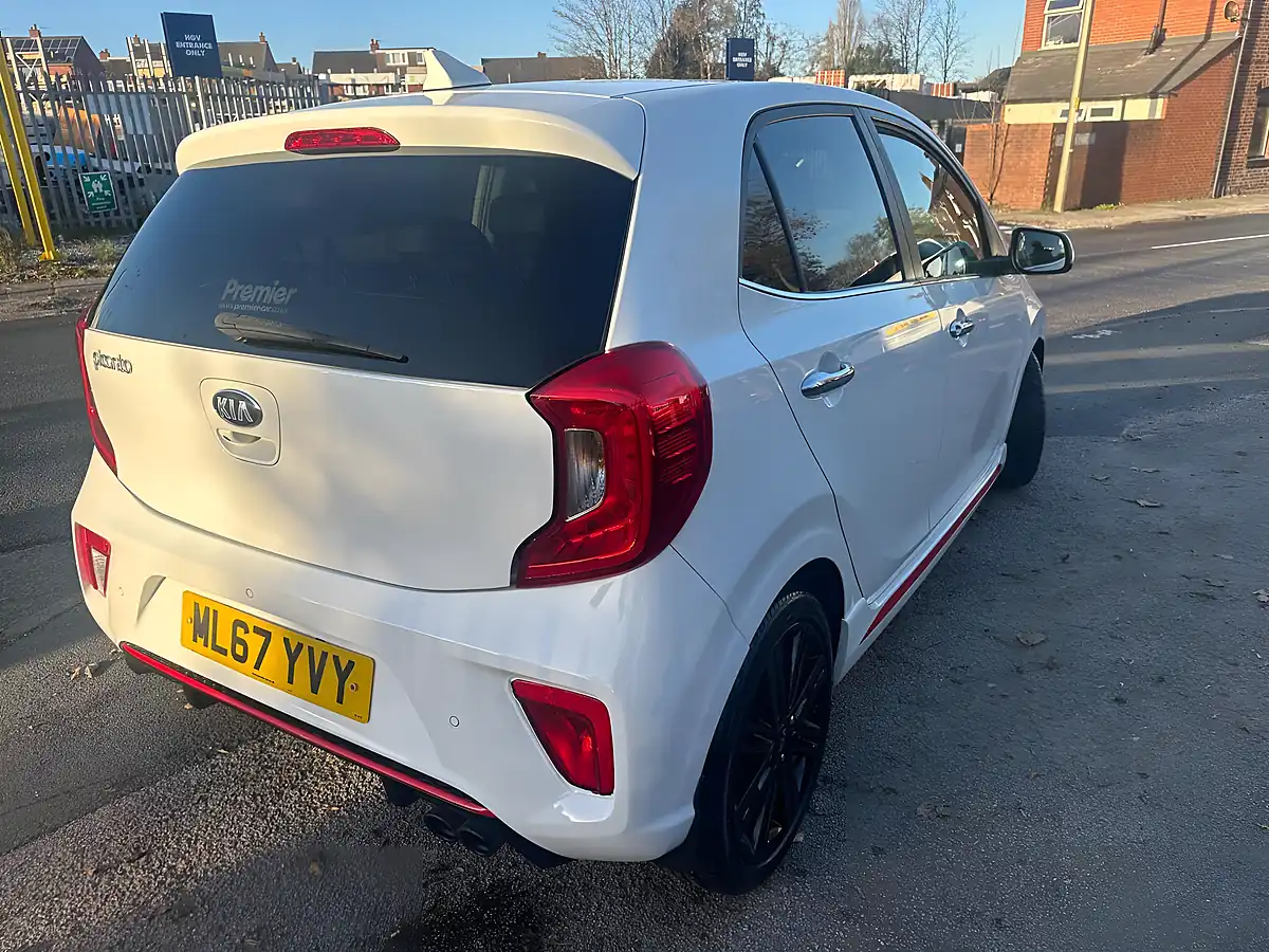 Used 2017 Kia Picanto GT-Line S White - Interior and Exterior details 3