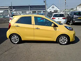 Used 2017 Kia Picanto Se Yellow - Interior and Exterior details 7