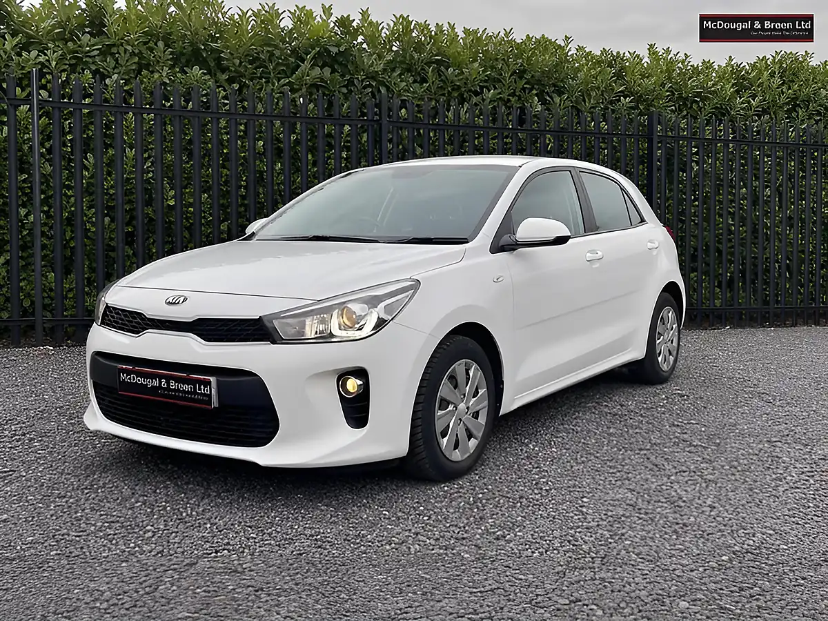 Used 2017 Kia Rio 1 White - Front View
