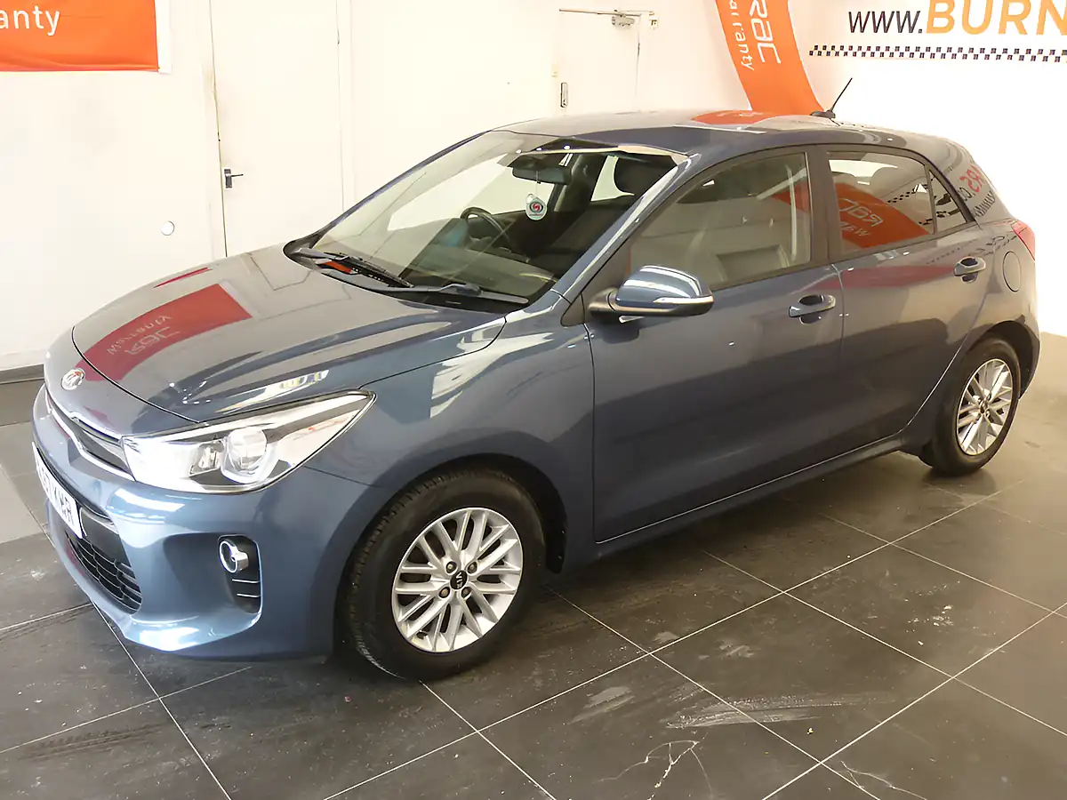 Used 2017 Kia Rio 2 Blue - Interior and Exterior details 11