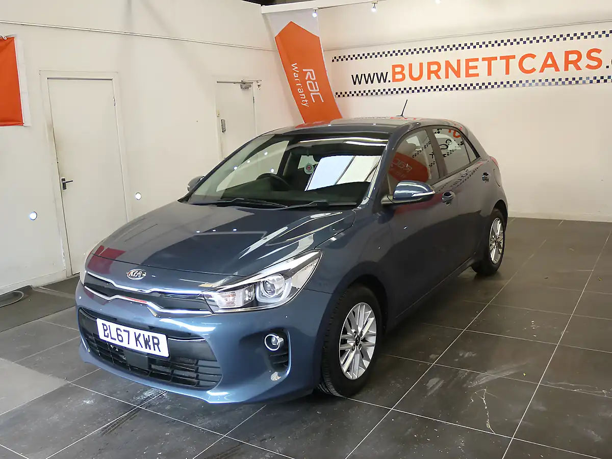 Used 2017 Kia Rio 2 Blue - Interior and Exterior details 5