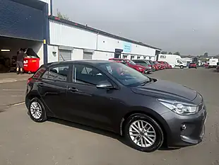 Used 2017 Kia Rio 2 Grey - Interior and Exterior details 5