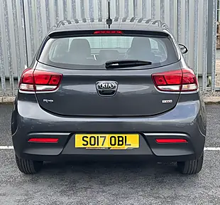 Used 2017 Kia Rio 2 Grey - Interior and Exterior details 6