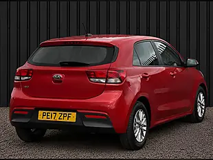 Used 2017 Kia Rio 2 Red - Interior and Exterior details 8