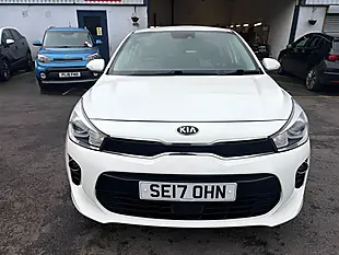 Used 2017 Kia Rio 2 White - Interior and Exterior details 2