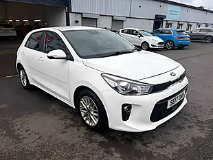 Used 2017 Kia Rio 2 White - Interior and Exterior details 3