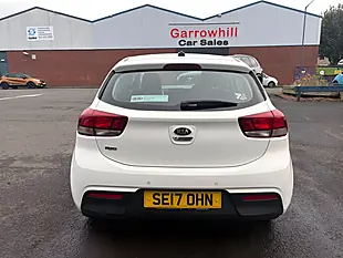 Used 2017 Kia Rio 2 White - Interior and Exterior details 6