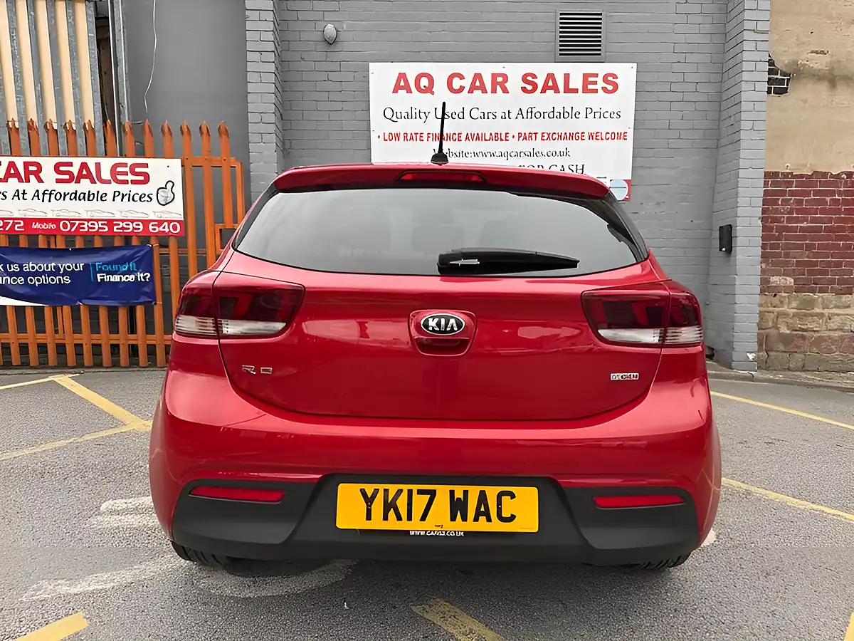 Used 2017 Kia Rio First Edition Red - Interior and Exterior details 6