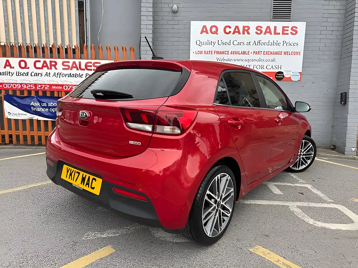 Used 2017 Kia Rio First Edition Red - Interior and Exterior details 7
