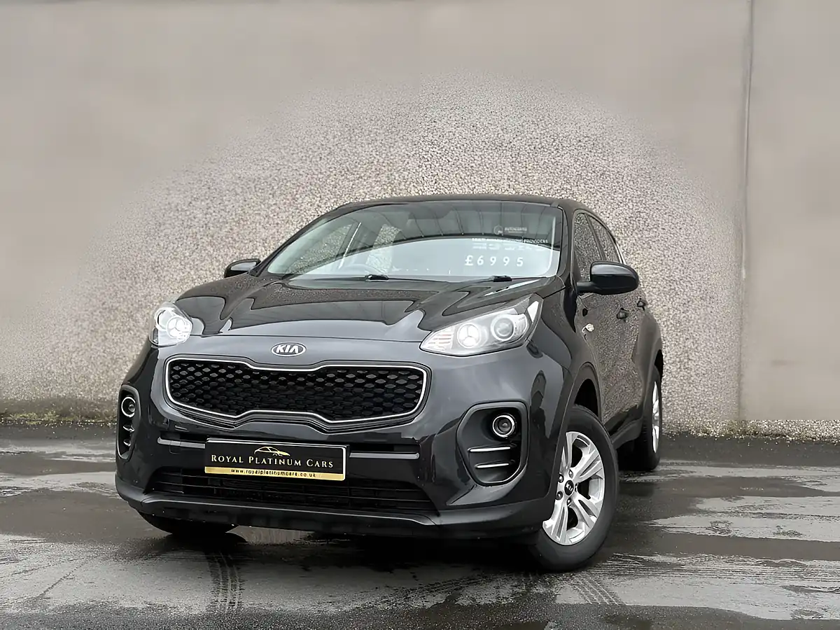 Used 2017 Kia Sportage 1 Black - Front View