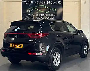 Used 2017 Kia Sportage 1 Black - Interior and Exterior details 3