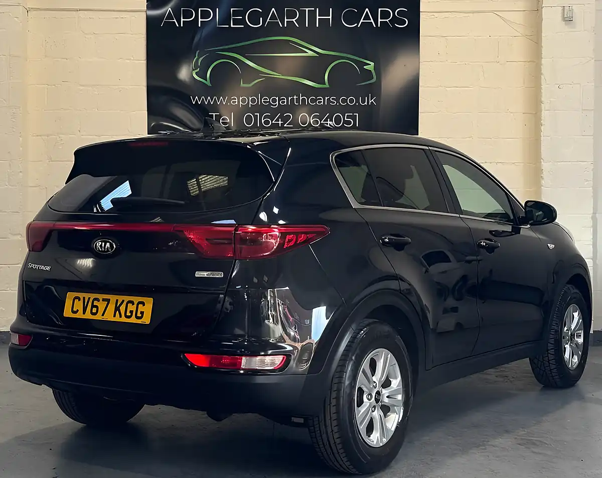 Used 2017 Kia Sportage 1 Black - Interior and Exterior details 3