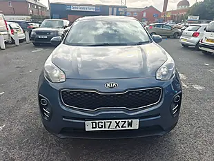 Used 2017 Kia Sportage 1 Blue - Interior and Exterior details 2