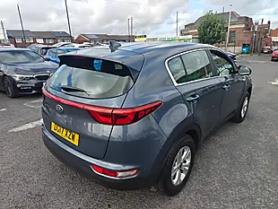 Used 2017 Kia Sportage 1 Blue - Interior and Exterior details 3