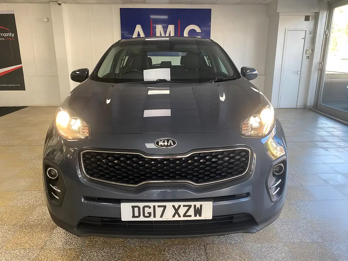 Used 2017 Kia Sportage 1 Blue - Interior and Exterior details 3