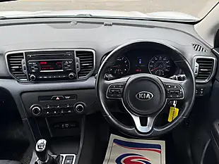 Used 2017 Kia Sportage 1 White - Interior and Exterior details 11