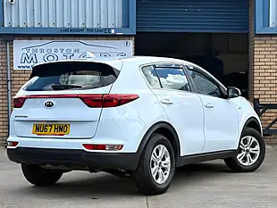 Used 2017 Kia Sportage 1 White - Interior and Exterior details 4