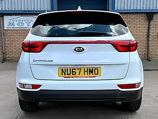 Used 2017 Kia Sportage 1 White - Interior and Exterior details 8