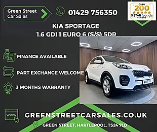 Used 2017 Kia Sportage 1 White - Interior and Exterior details 2