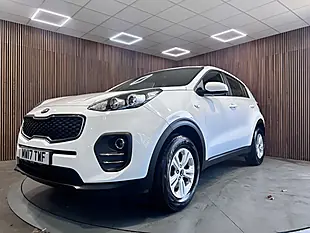 Used 2017 Kia Sportage 1 White - Interior and Exterior details 4