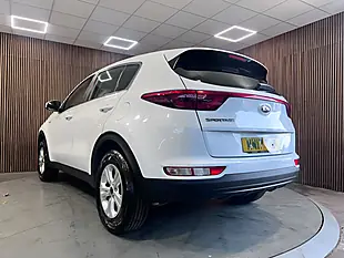 Used 2017 Kia Sportage 1 White - Interior and Exterior details 5
