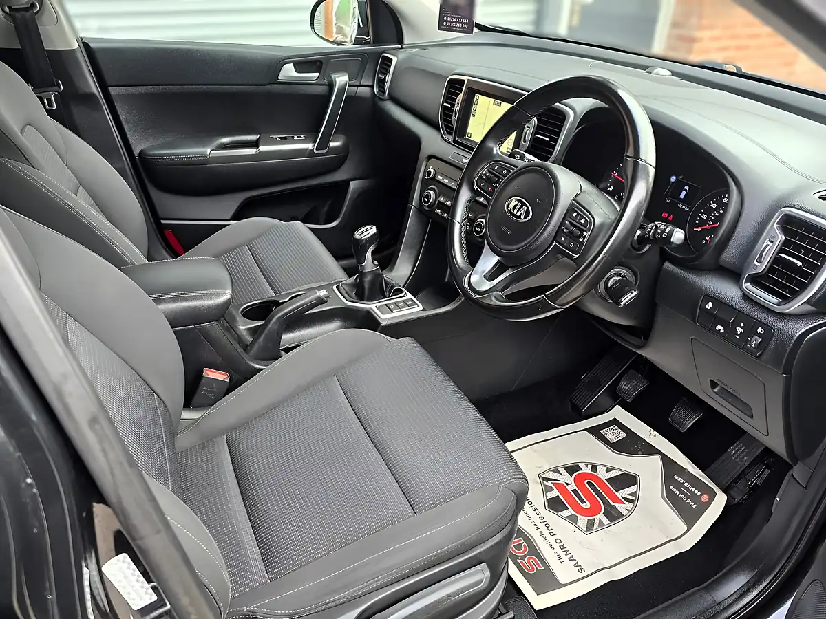Used 2017 Kia Sportage 2 Black - Interior and Exterior details 2