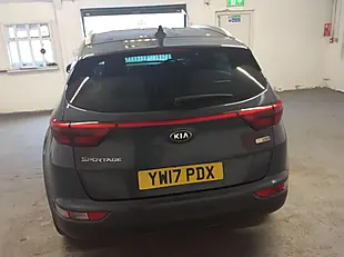 Used 2017 Kia Sportage 2 Blue - Interior and Exterior details 5