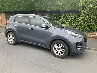 Used 2017 Kia Sportage 2 Isg Blue - Interior and Exterior details 6