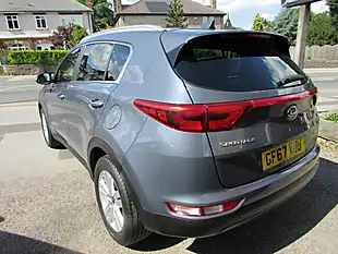 Used 2017 Kia Sportage 2 Isg Blue - Interior and Exterior details 9