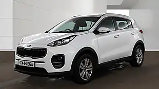 Used 2017 Kia Sportage 2 White - Interior and Exterior details 2