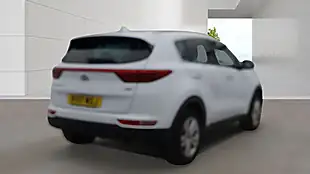 Used 2017 Kia Sportage 2 White - Interior and Exterior details 10