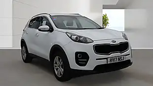 Used 2017 Kia Sportage 2 White - Interior and Exterior details 7