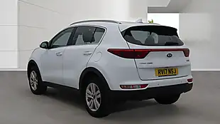 Used 2017 Kia Sportage 2 White - Interior and Exterior details 9