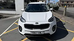Used 2017 Kia Sportage 2 White - Interior and Exterior details 12