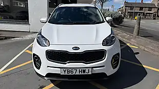 Used 2017 Kia Sportage 2 White - Interior and Exterior details 6