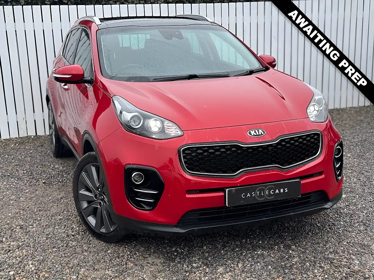 Used 2017 Kia Sportage 3 Red - Front View