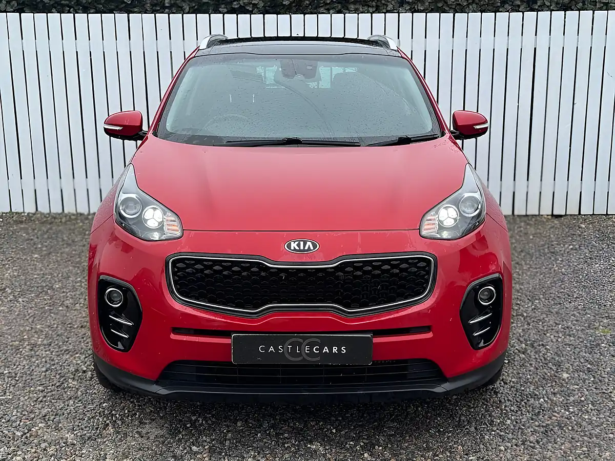 Used 2017 Kia Sportage 3 Red - Interior and Exterior details 2