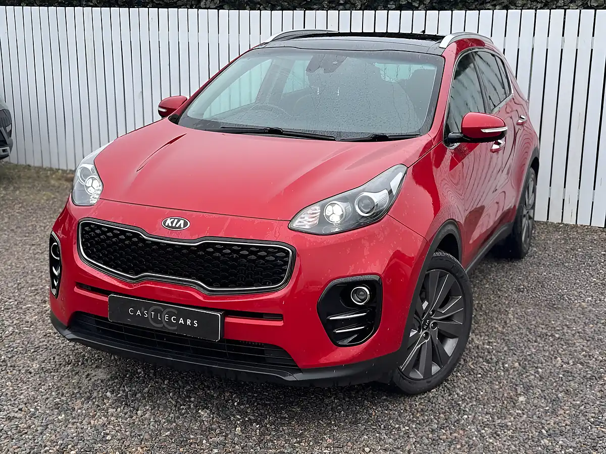 Used 2017 Kia Sportage 3 Red - Interior and Exterior details 3