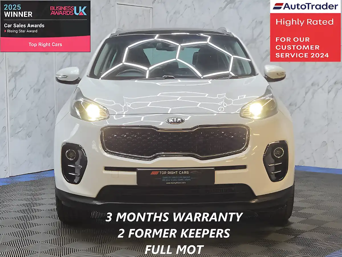 Used 2017 Kia Sportage 3 White - Interior and Exterior details 2