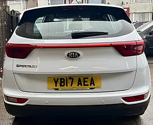 Used 2017 Kia Sportage Diamond Ice White - Interior and Exterior details 13