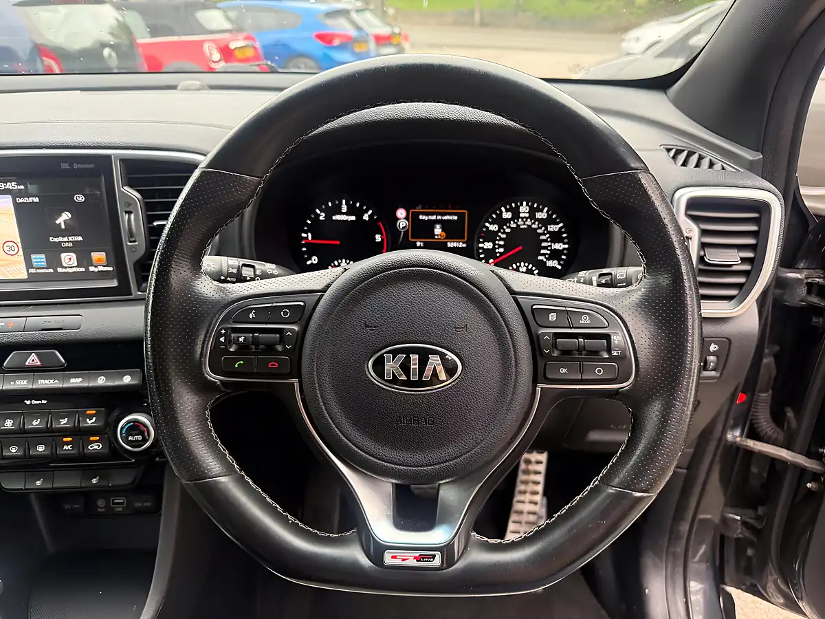 Used 2017 Kia Sportage GT-Line Edition Black - Interior and Exterior details 10