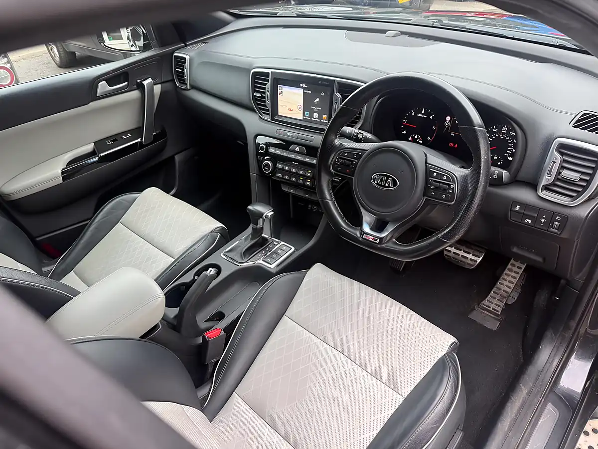 Used 2017 Kia Sportage GT-Line Edition Black - Interior and Exterior details 6