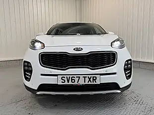 Used 2017 Kia Sportage GT-Line Edition Fusion White - Interior and Exterior details 2