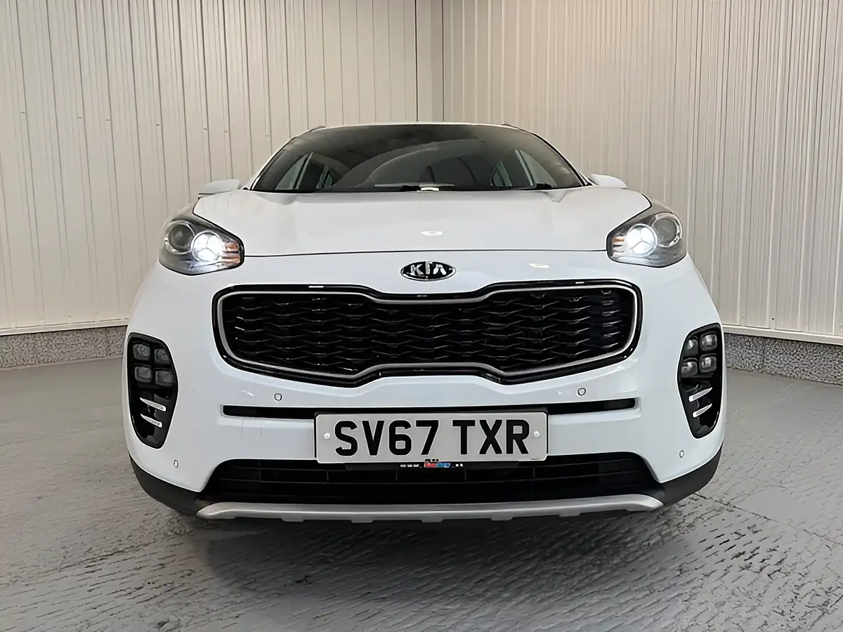 Used 2017 Kia Sportage GT-Line Edition Fusion White - Interior and Exterior details 2