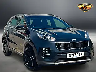 Used 2017 Kia Sportage GT-Line Edition Phantom Black - Interior and Exterior details 2