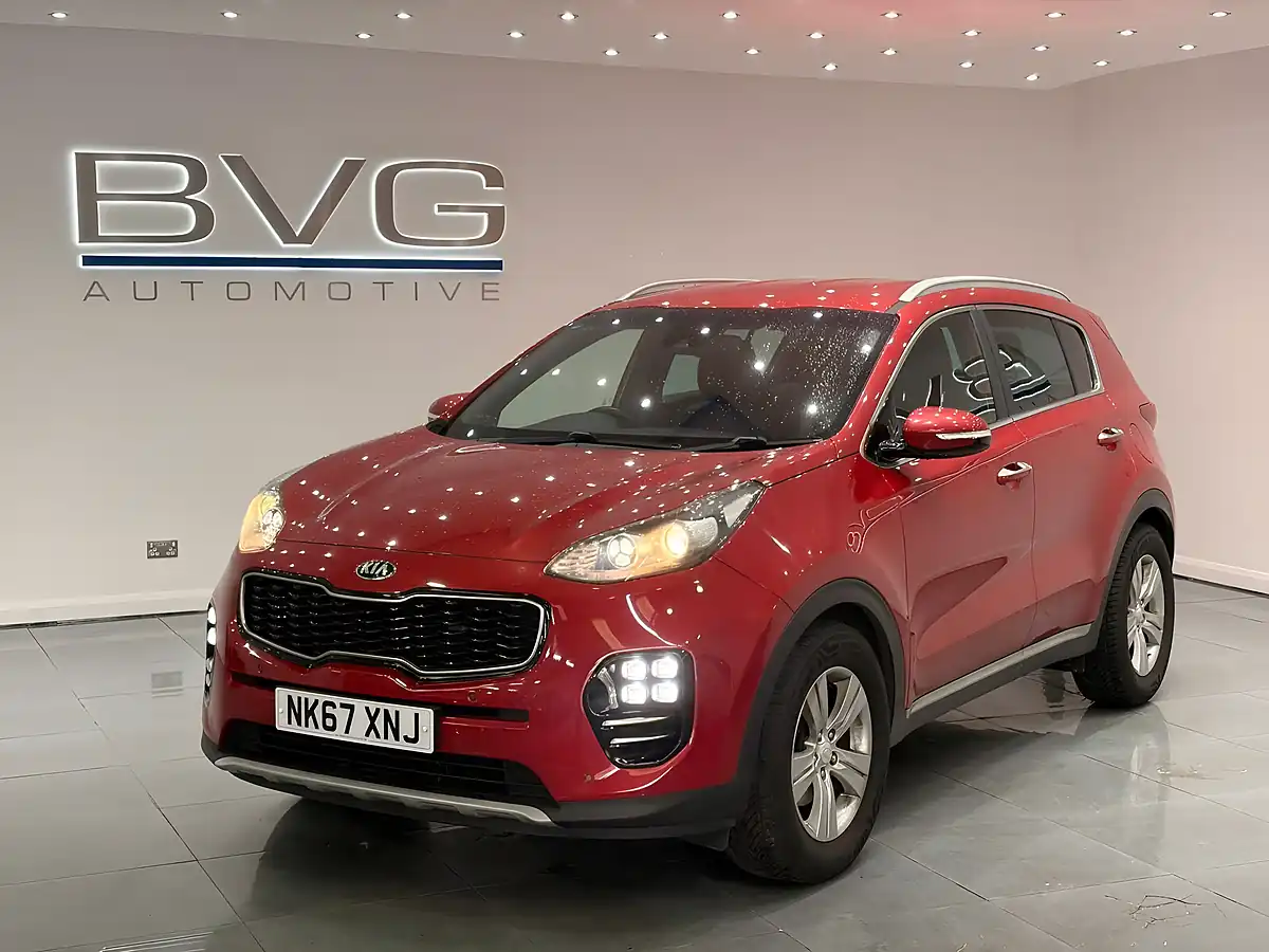 Used 2017 Kia Sportage GT-Line Edition Red - Front View