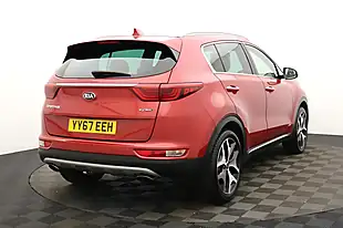 Used 2017 Kia Sportage GT-Line Red - Interior and Exterior details 3