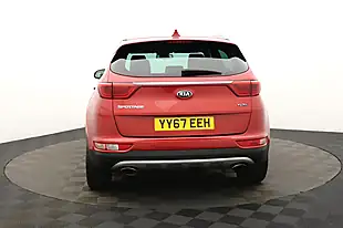 Used 2017 Kia Sportage GT-Line Red - Interior and Exterior details 4