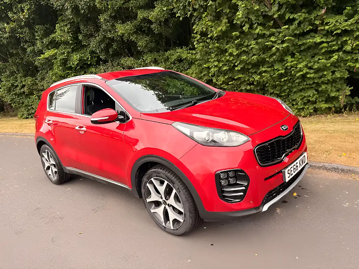 Used 2017 Kia Sportage GT-Line Red - Front View