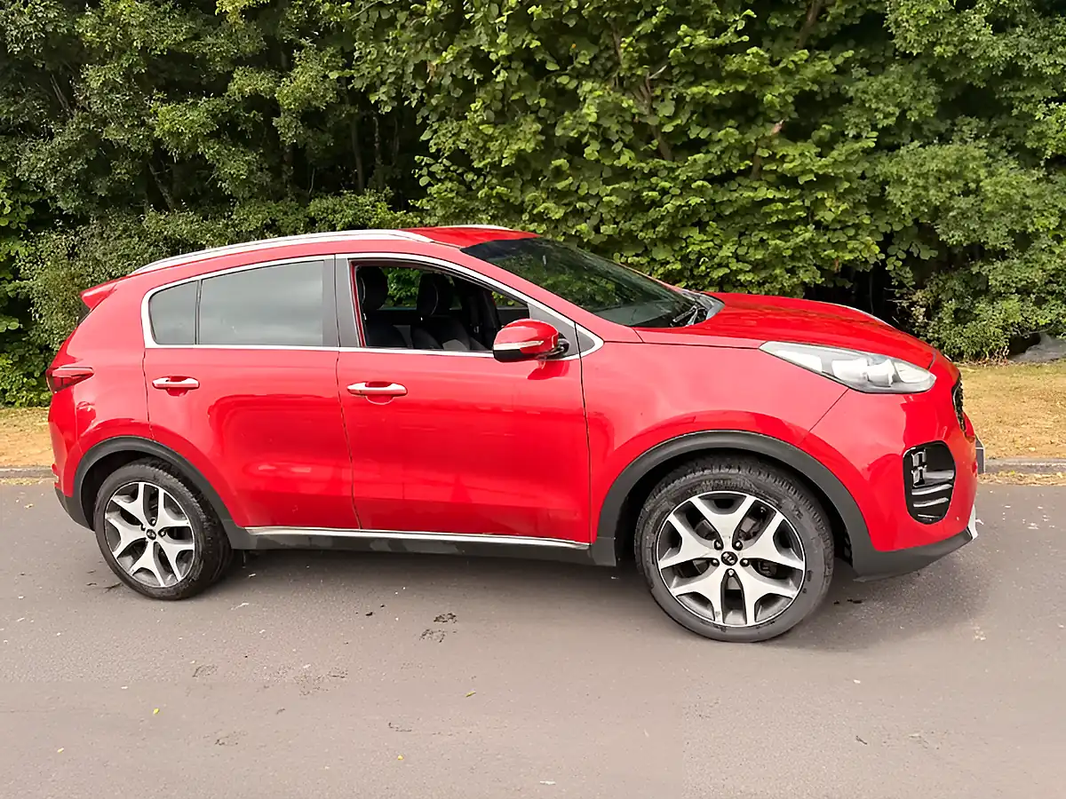 Used 2017 Kia Sportage GT-Line Red - Interior and Exterior details 2